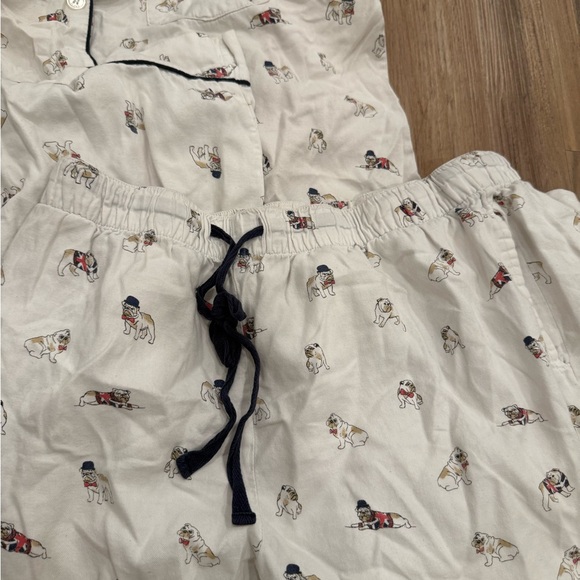 Petite Plume British Bulldog Pajama set - Picture 3 of 3